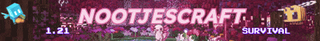Nootjescraft server banner