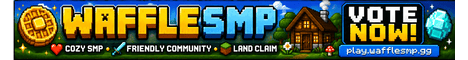 WaffleSMP server banner