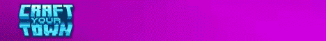 CraftYourTown server banner