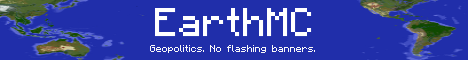 EarthMC server banner