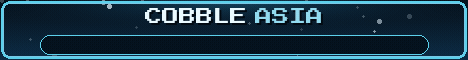Cobble Asia server banner