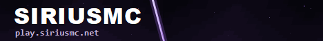 SiriusMC server banner