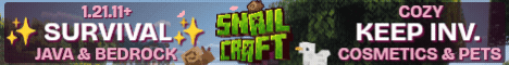 SnailCraft server banner