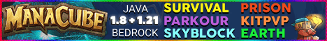 ManaCube server banner