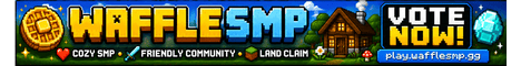 WaffleSMP server banner