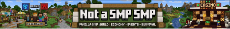 Not a SMP - SMP server banner