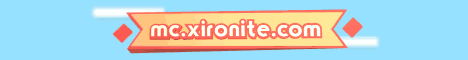Xironite server banner