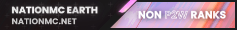 NationMC Earth server banner