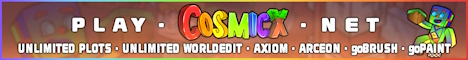 CosmicX server banner