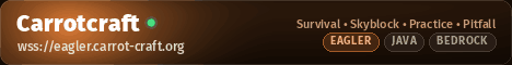 Carrotcraft server banner