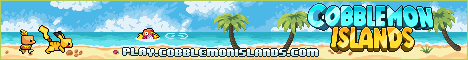 Cobblemon Islands server banner