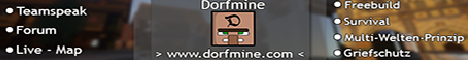 Dorfmine server banner