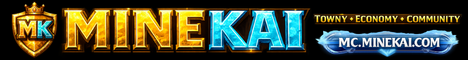 MineKai server banner