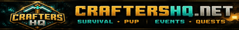 CraftersHQ server banner