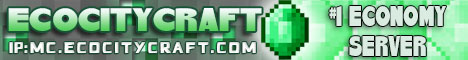 EcoCityCraft server banner