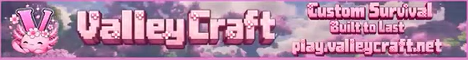 ValleyCraft server banner