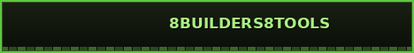 8builders8tools server banner