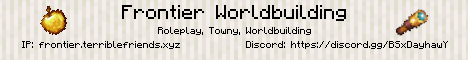 Frontier Worldbuilding server banner