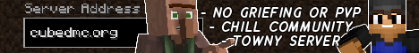 CubedMC server banner