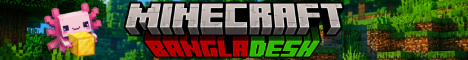 Minecraft Bangladesh server banner