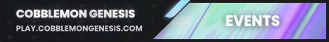 Cobblemon Genesis server banner