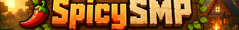 Spicy SMP server banner