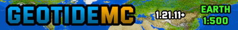 GeotideMC server banner