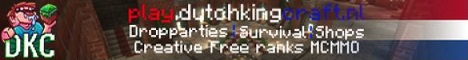 DutchKingCraft server banner