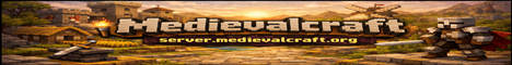 MedievalCraft server banner