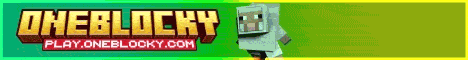 Oneblocky server banner