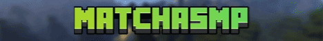 Matcha SMP server banner