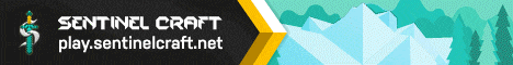 SentinelCraft server banner