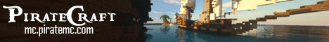 PirateCraft server banner