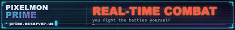 Pixelmon Prime server banner