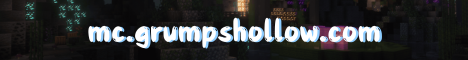 Grumps Hollow SMP server banner