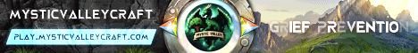 MysticValleyCraft server banner