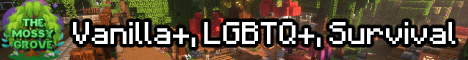 The Mossy Grove server banner