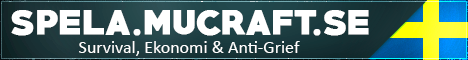 MuCraft server banner