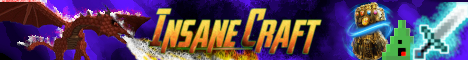 RPGs InsaneCraft server banner