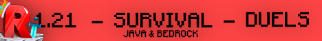 RedishSMP server banner