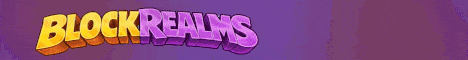 BlockRealms server banner