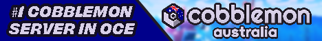 Cobblemon AU server banner