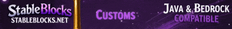 Stableblocks SMP server banner