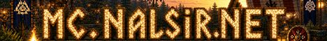 Halsir MC SMP server banner