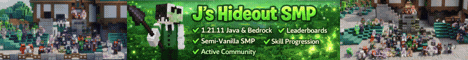 Js Hideout SMP server banner