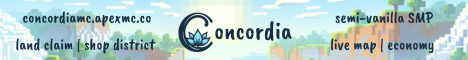 Concordia MC server banner