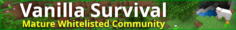 SiteB Vanilla SMP server banner