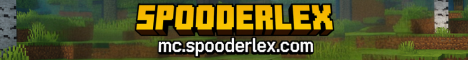 SpooderLex SMP server banner