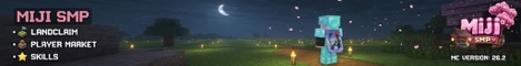 Miji SMP server banner