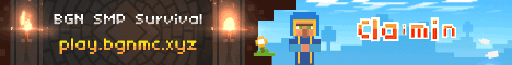 BGN SMP Survival server banner